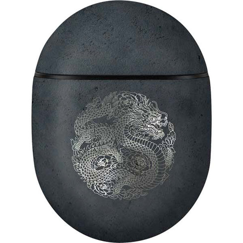 Chinese Black Dragon Google Pixel Buds Skin